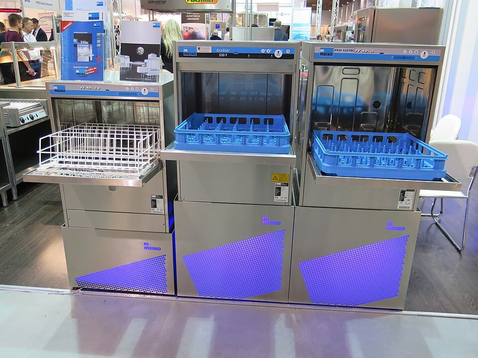 Professional stainless commercial kitchen